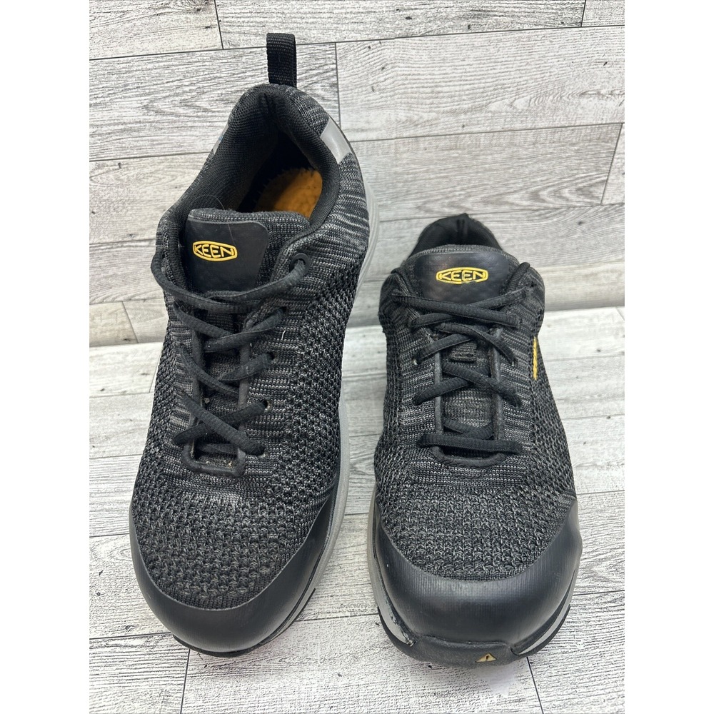 Keen Black Knit Ankle Boots